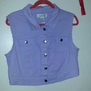 Purple vest