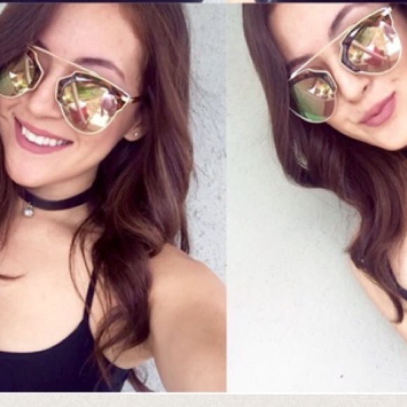 LAST ONE-ANIMAL PRINT SUN GLASSES🔱 - Picture 3 of 3