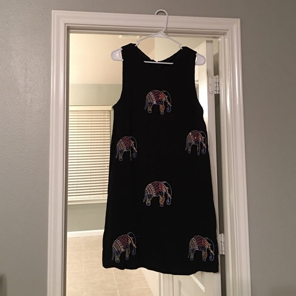 Anthropologie elephant dress