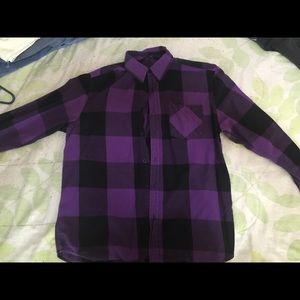 Purple flannel