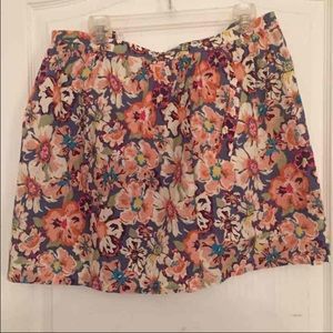 Vintage style floral skirt