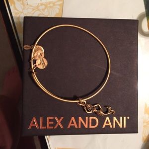 Mermaid gold Alex and ani bracelet