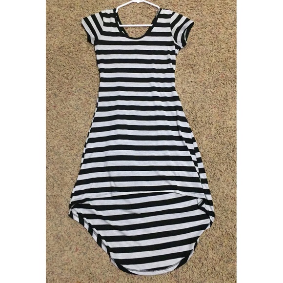 Striped High Low Dress!