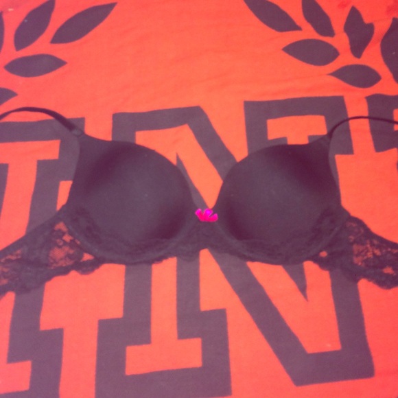Black Lacey Candies Bra