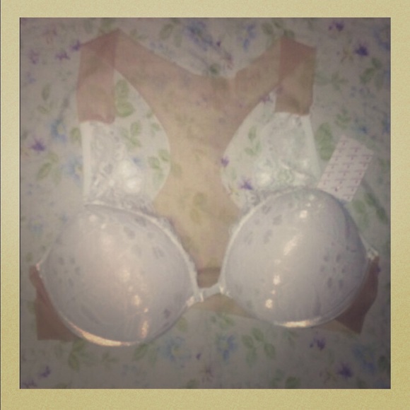 Tulle back bra !!!