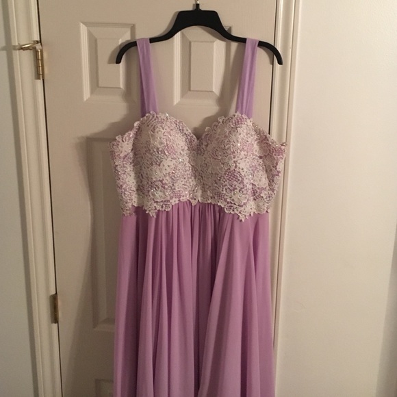 Angela and Allison formal dress