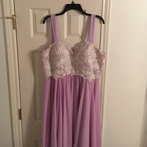 Angela and Allison formal dress