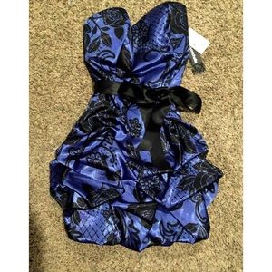 Strapless bubble dress!