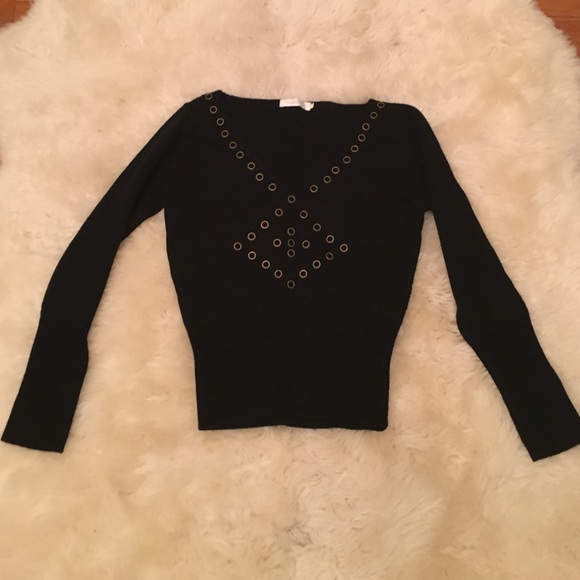 Black Wool Sweater - Picture 1 of 3