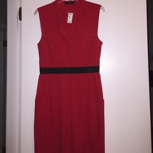 The Limited red dress