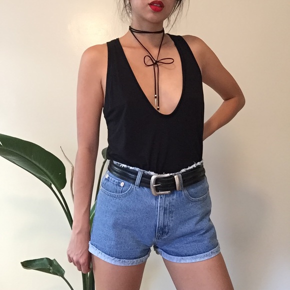 Vintage Inspired Denim Cutoff Shorts