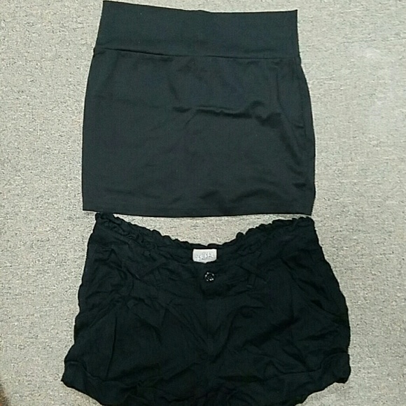 Short and skirt