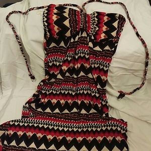 Patterned Maxi Dress