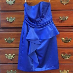 Strapless bridesmaid dress. Worn once