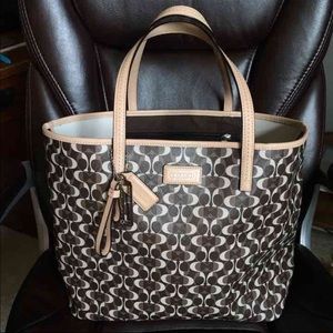 Authentic Large Park Metro Signature C Coach Tote