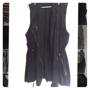 Lane Bryant fashion vest/ sleeveless jacket