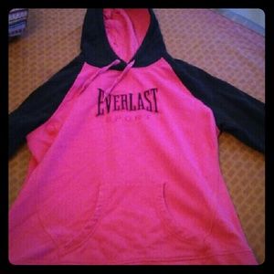 Pink /black everlast jacket