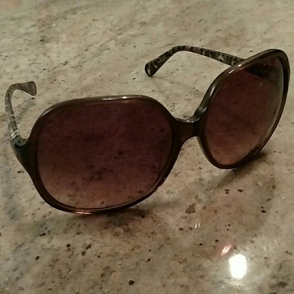 Diane von Furstenberg women's tortoise sunglasses