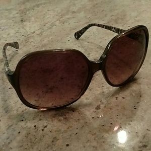 Diane von Furstenberg women's tortoise sunglasses