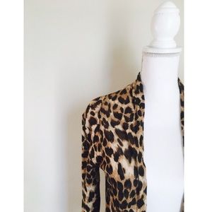 🆕 Leopard Print Open Cardigan