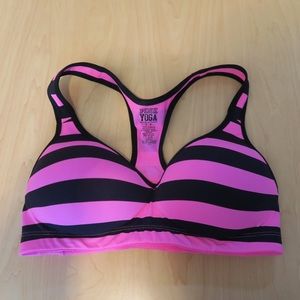 Victoria's Secret Intimates & Sleepwear - Victoria's Secret PINK Black and Pink Sports Bra Victoria's Secret Intimates & Sleepwear - Victoria's Secret PINK Black and Pink Sports Bra