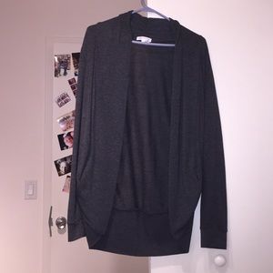 Gray Cardigan