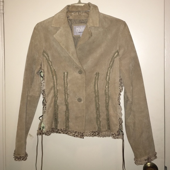 Leather jacket
