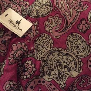 paisley mickey mouse disney scarf