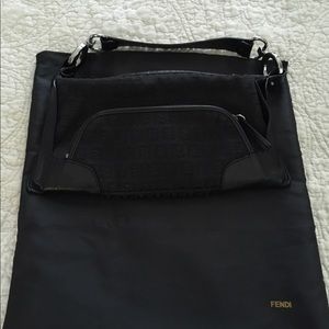 100%authentic black Fendi handbag