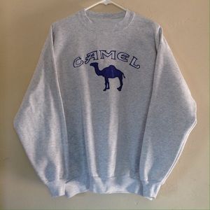 Vintage Camel Cigarettes Crewneck Sweatshirt