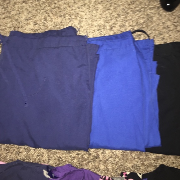 Scrub Tops, bottoms and jackets bundle