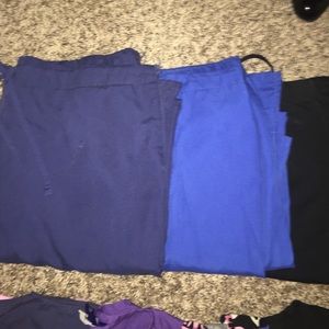 Scrub Tops, bottoms and jackets bundle