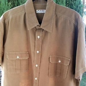 MEN'S LINEN BLEND SHIRT