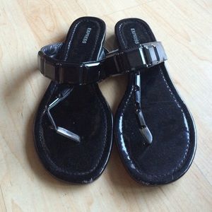 Express Black Sandals