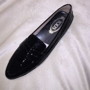 Tod's Patent Leather Loafers