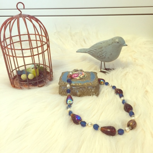 Handmade One of a Kind Semi-Precious Necklace