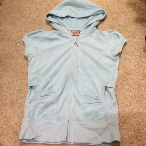 Juicy Couture Jackets & Blazers - Juicy Couture terry cloth short sleeve jacket