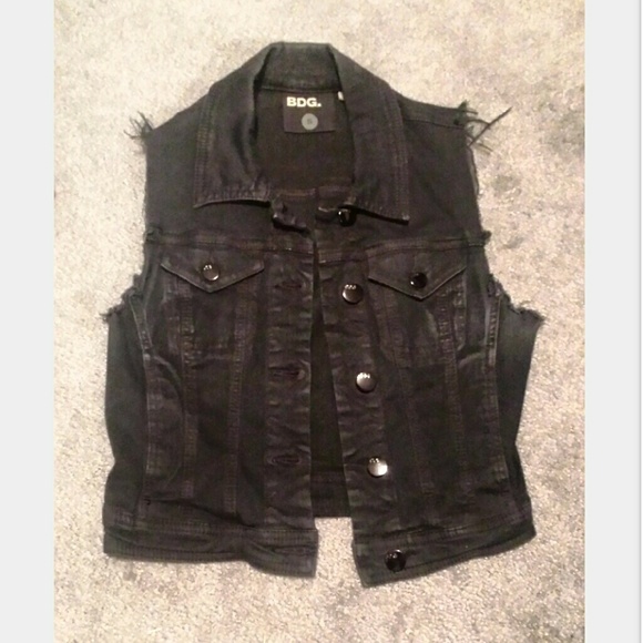 BDG Jackets & Blazers - Black BDG denim vest