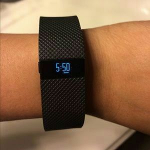 *1 day SALE* Fitbit Charge HR black size small