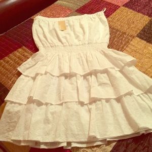 Michael Kors white sun dress