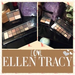 2 piece set Ellen Tracy shadow palettes PLUS GIFT