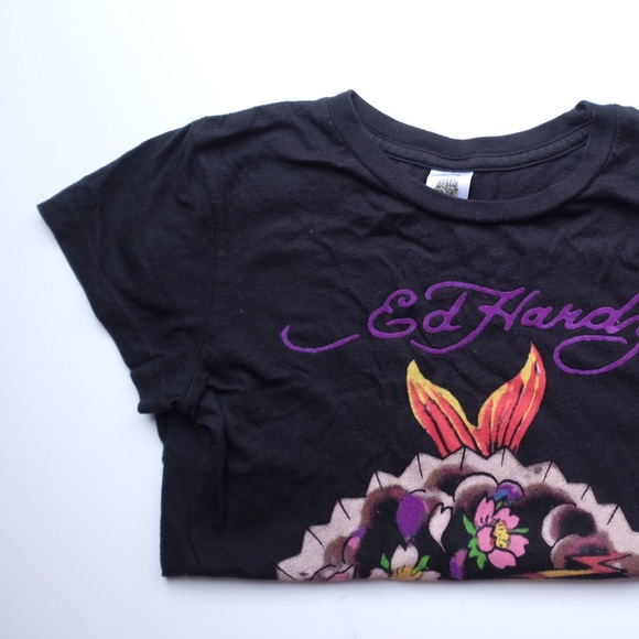 SALE Ed Hardy Oriental Fan Shirt