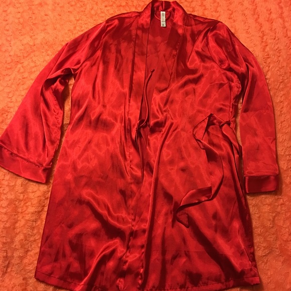 Beautiful silk robe.