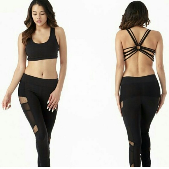 Mesh side panel leggings - Picture 4 of 4