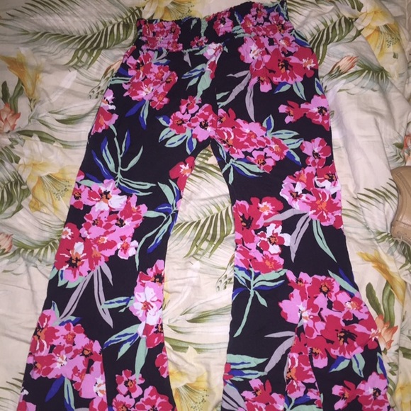 Roxy floral pants