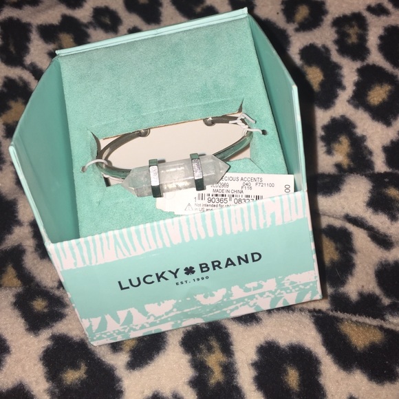 Lucky Brand Crystal Amulet Bracelet