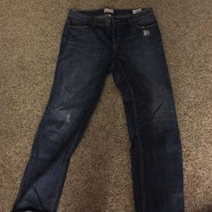 Banana Republic boyfriend crop jeans