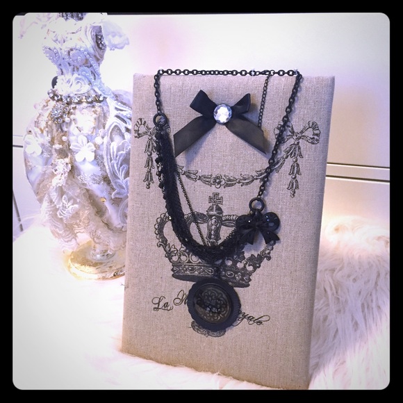 Vintage Inspired Charm Necklace