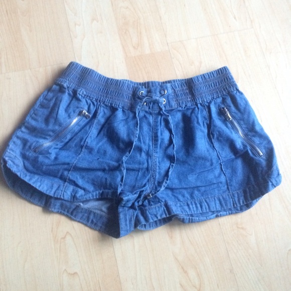Totally 80's Style Soft Denim Shorts