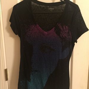 Express vneck top. 2 items for $10.